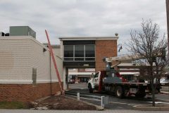Crane Arriving - Bank HVAC Commercial Project