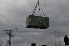 Removing Old HVAC Unit - Bank HVAC Commercial Project