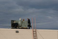 7.5 Ton HVAC Rooftop Unit - Bank HVAC Commercial Project