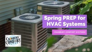 Spring PREP for HVAC Systems